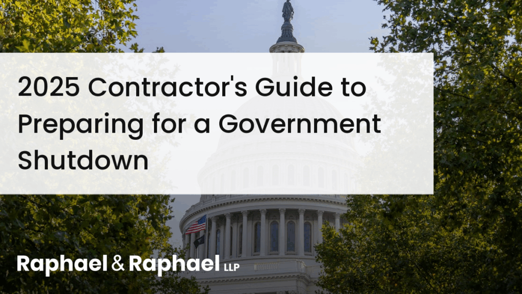 2025 Contractor’s Guide to Preparing for a Government Shutdown