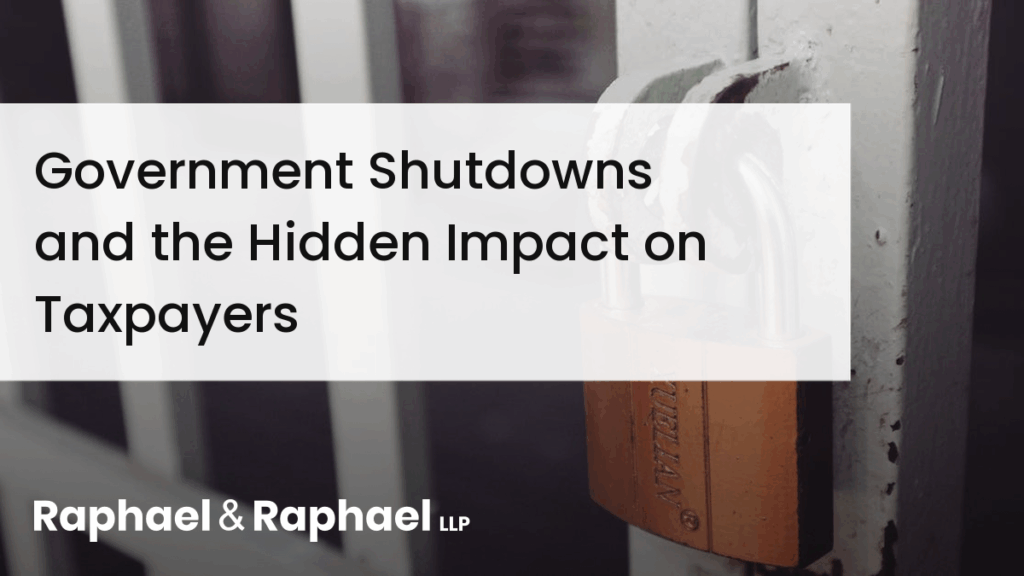 Government Shutdowns and the Hidden Impact on Taxpayers