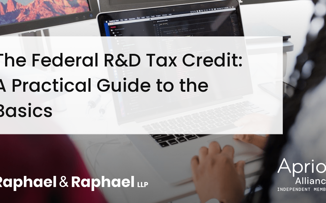 The Federal R&D Tax Credit: A Practical Guide to the Basics